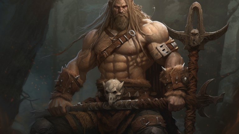 Human Barbarian 5e D D Guide