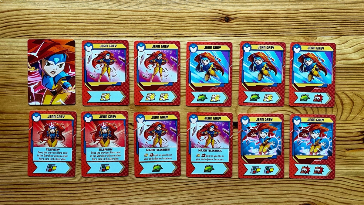 Jean Grey Hero Cards