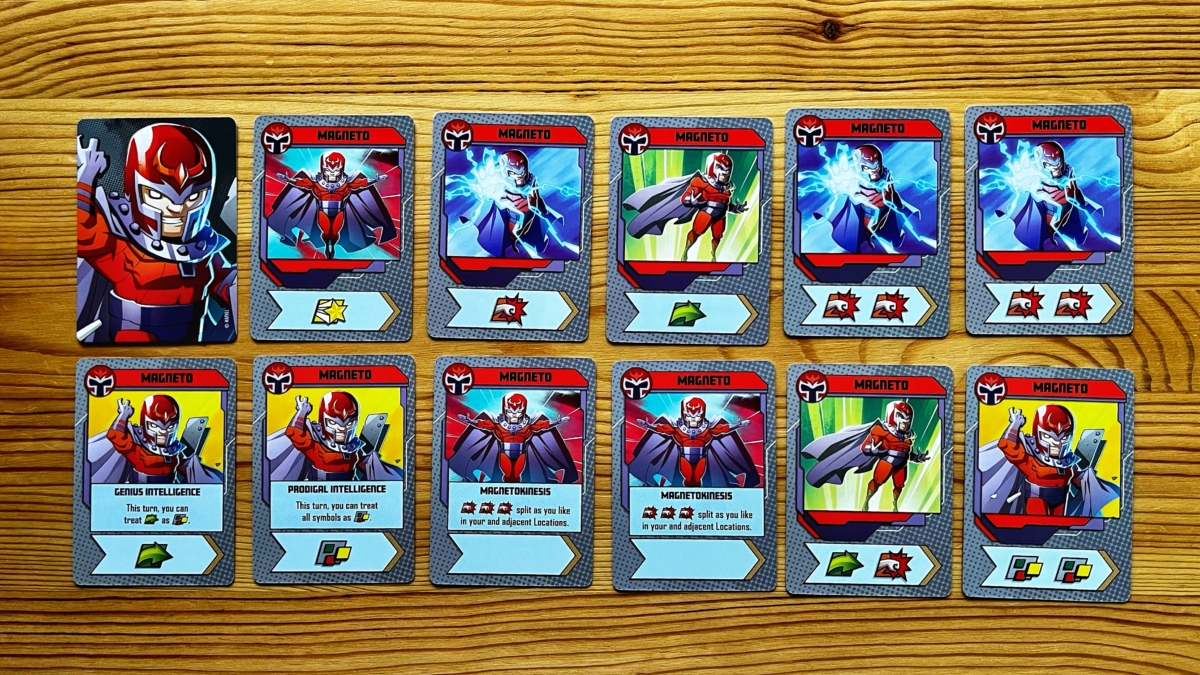 Magneto Hero Cards