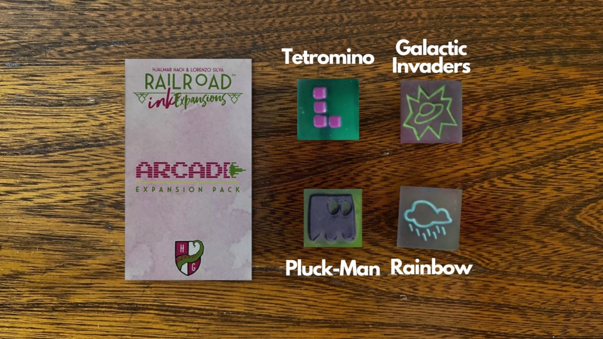 Railroad Ink Covers Arcade