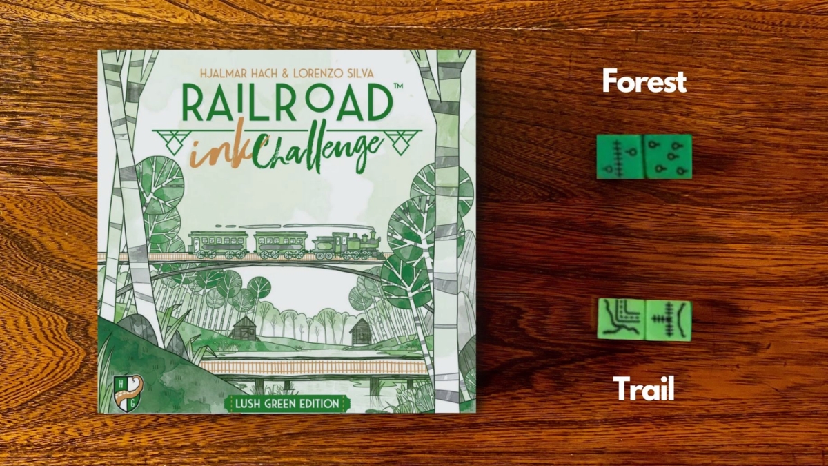 Railroad Ink Covers Green