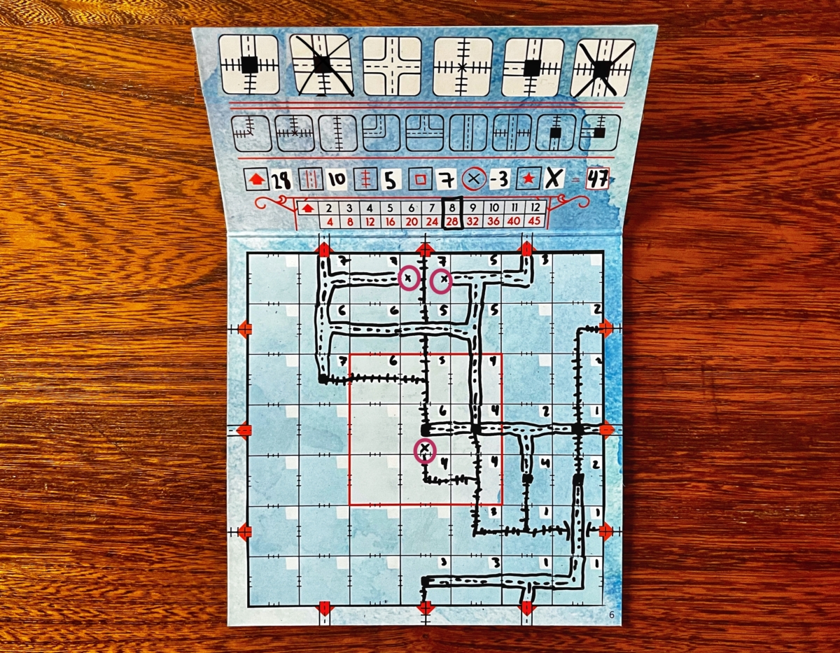 Railroad Ink Scoring