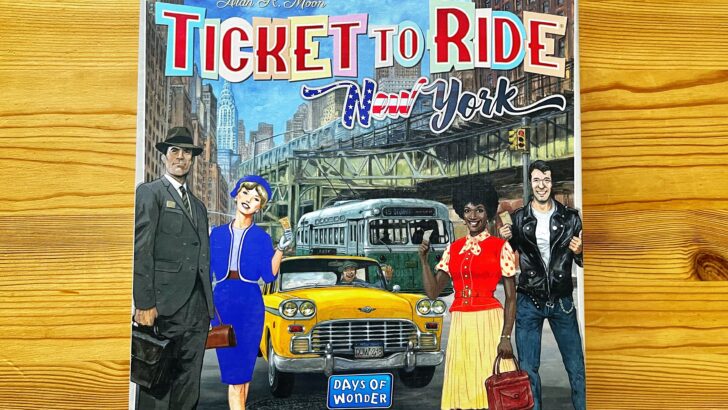 Ticket To Ride New York Box Cover