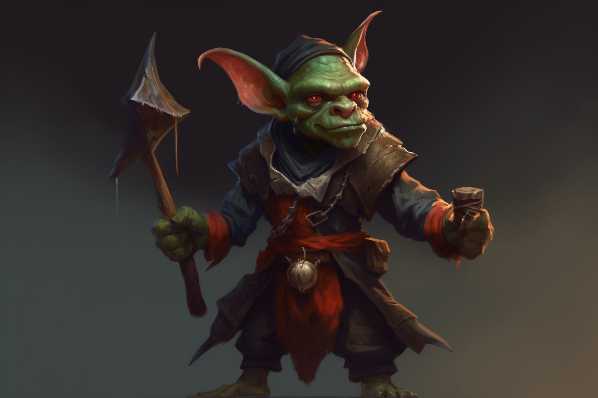 Goblin Wizard The Dark Italian, Magic