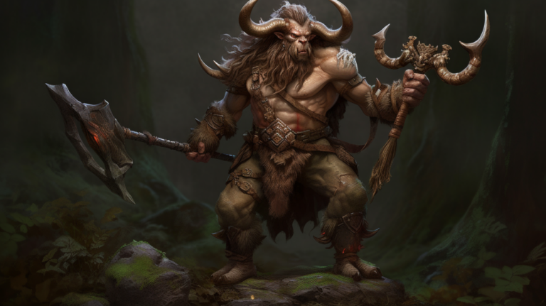 Satyr Barbarian 5e D&D Guide