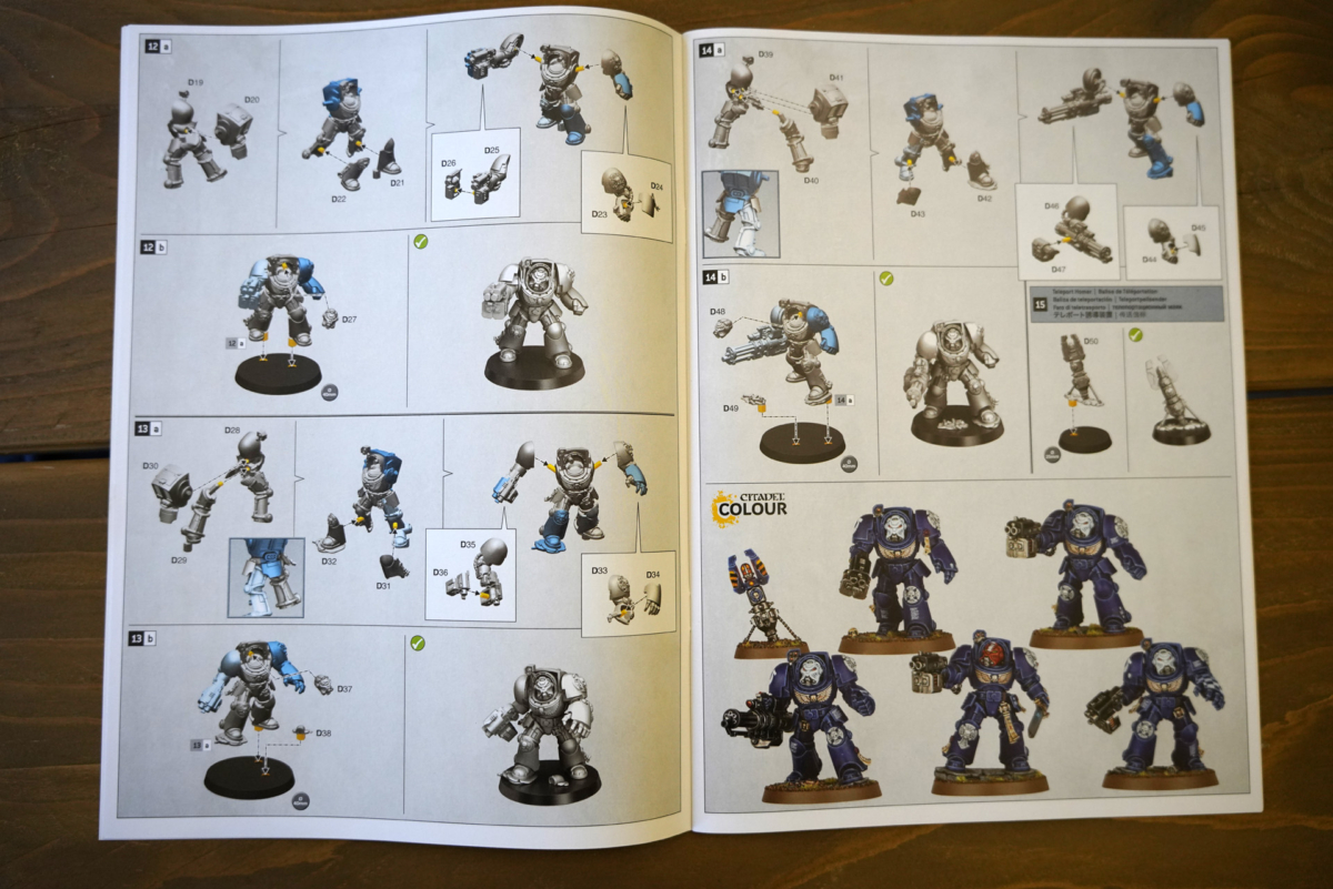 Space Marine Assembly Book